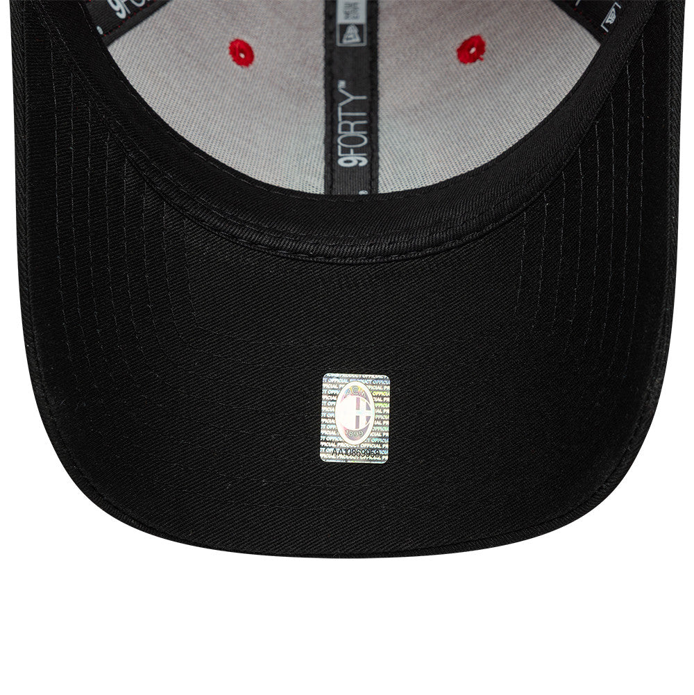 New Era AC Milan Contrast Red & Black 9FORTY Baseball sapka