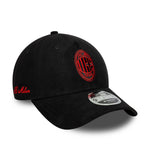 New Era AC Milan Faux Suede Black 9FORTY M-Crown Baseball sapka