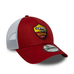 New Era AS Roma League Dark Red 9FORTY baseball sapka
