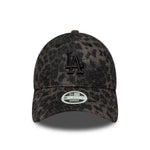 New Era LA Dodgers Womens MLB Cosy Leopard Black 9FORTY baseball sapka, női