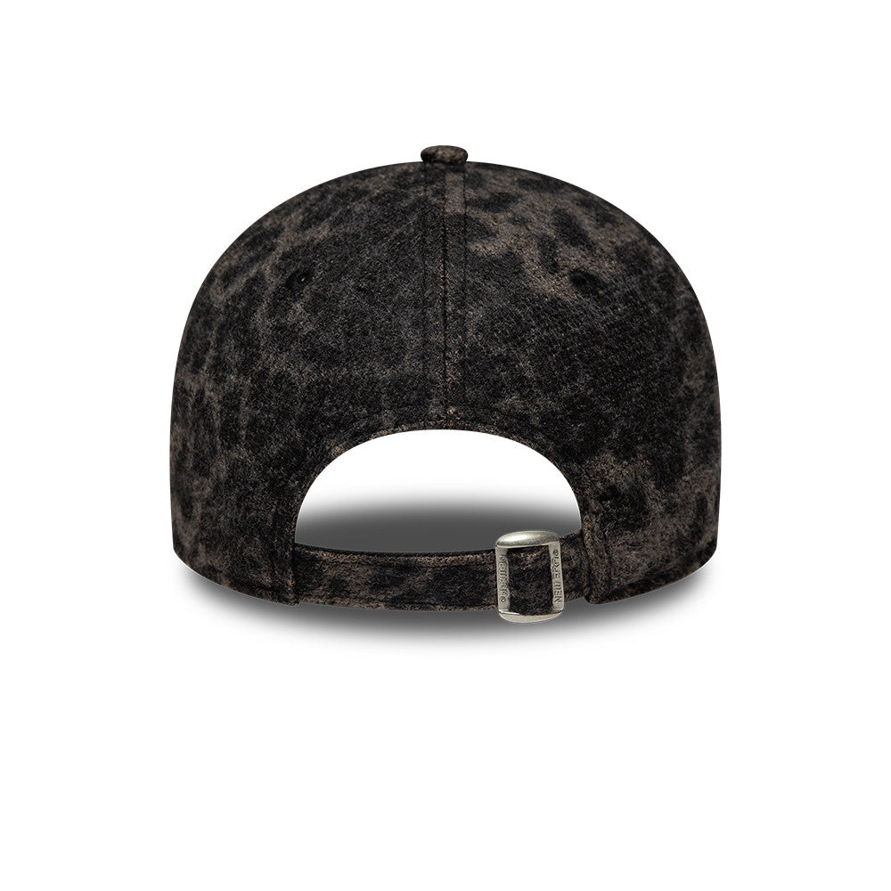 New Era LA Dodgers Womens MLB Cosy Leopard Black 9FORTY baseball sapka, női