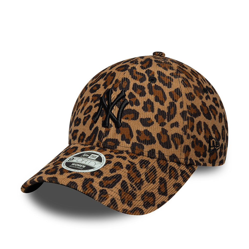 New Era New York Yankees Leopard Cord 9FORTY baseball sapka