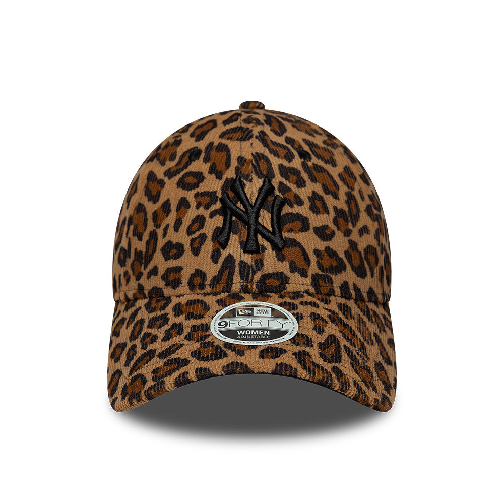 New Era New York Yankees Leopard Cord 9FORTY baseball sapka