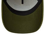 New Era Patch Cord Cream & Green 9FORTY A-Frame Trucker sapka