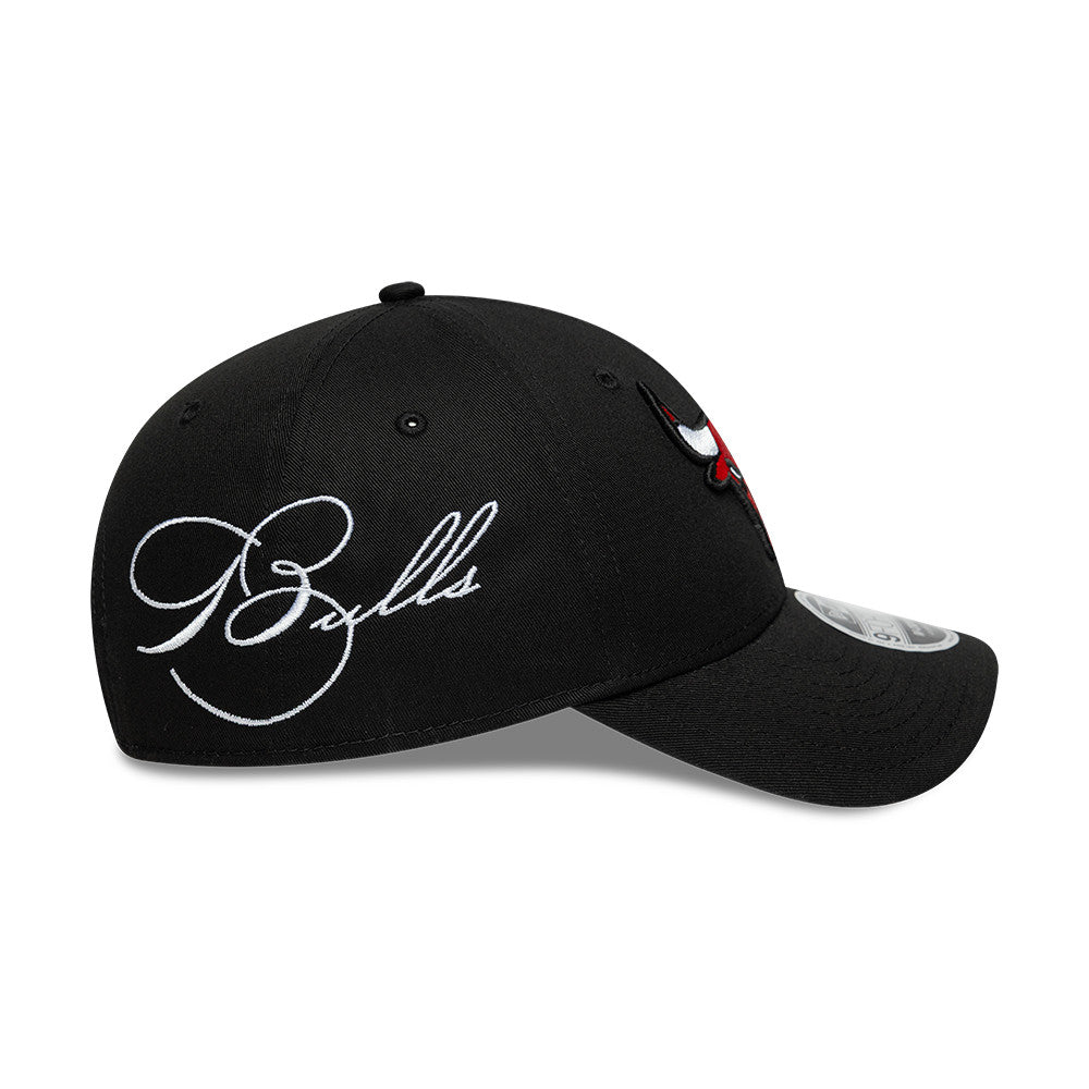 New Era Chicago Bulls NBA Side Script Black 9FORTY M-Crown baseball sapka