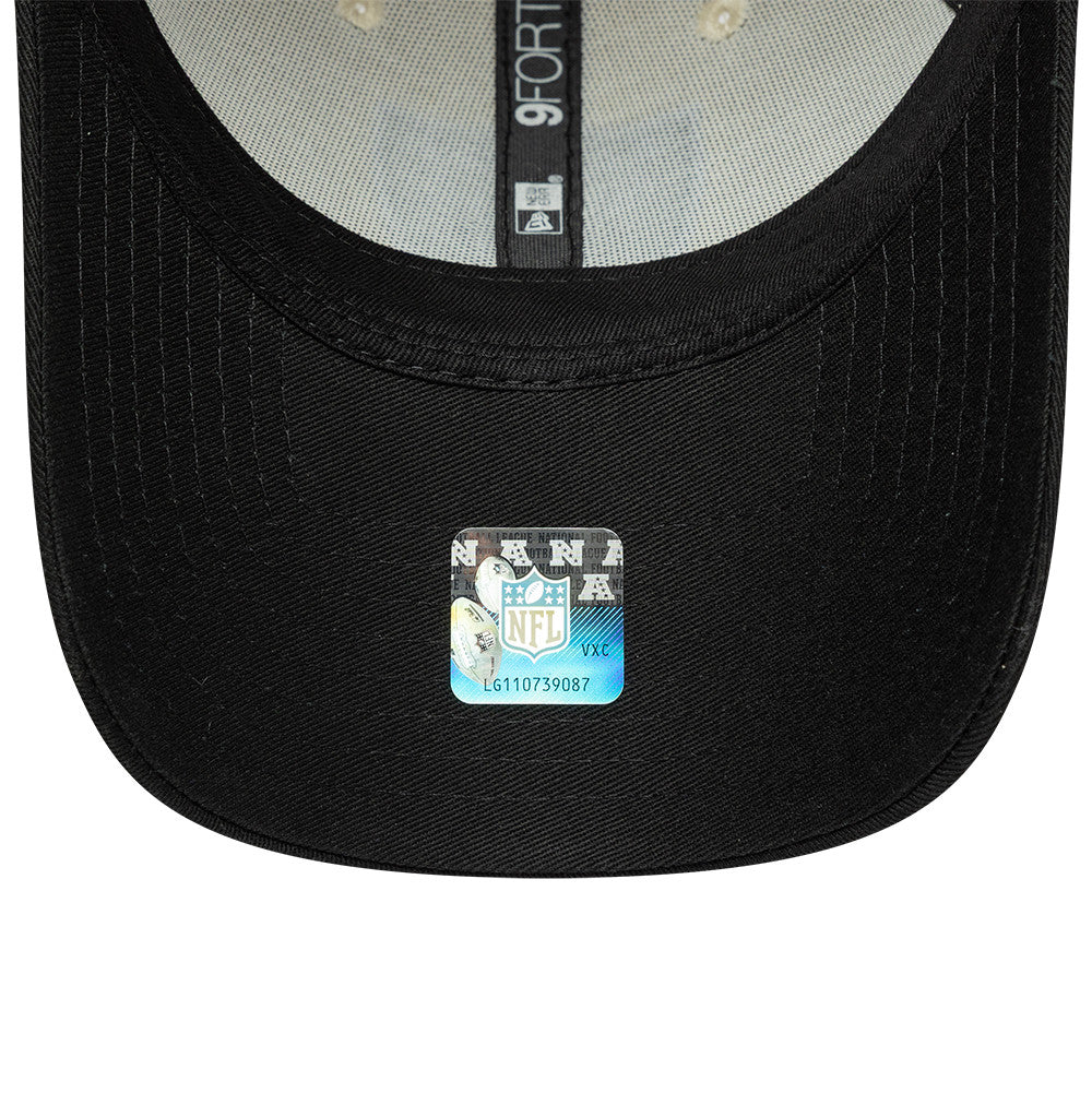New Era Las Vegas Raiders NFL Colourblock Cream & Black 9FORTY baseball sapka