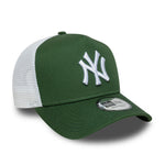 New Era Yankees MLB League Essential Dark Green 9FORTY A-Frame Trucker sapka