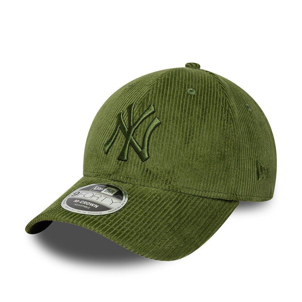 New Era New York Yankees MLB Cord Green 9FORTY M-Crown baseball sapka