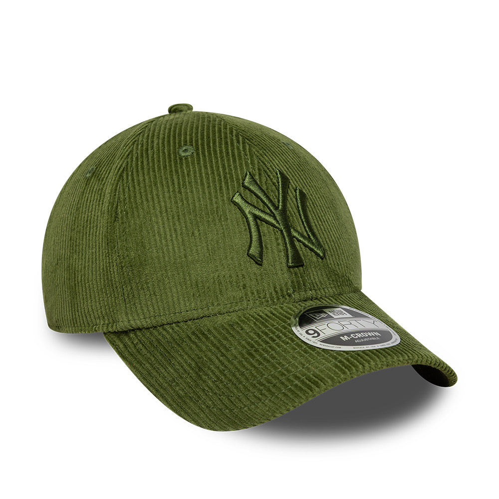 New Era New York Yankees MLB Cord Green 9FORTY M-Crown baseball sapka