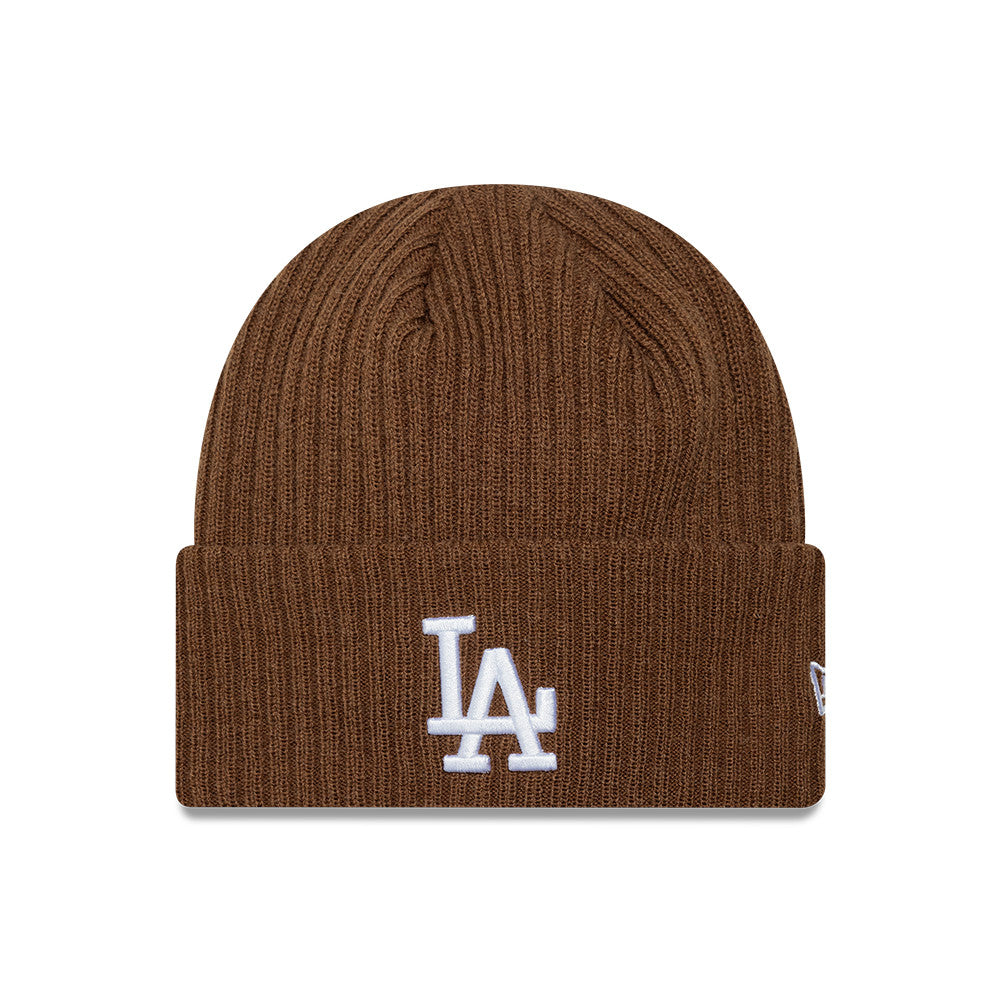 New Era LA Dodgers MLB Wide Brown Cuff Knit Beanie kötött sapka