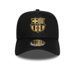 New Era FC Barcelona Black Gold Black 9FORTY A-Frame Trucker sapka