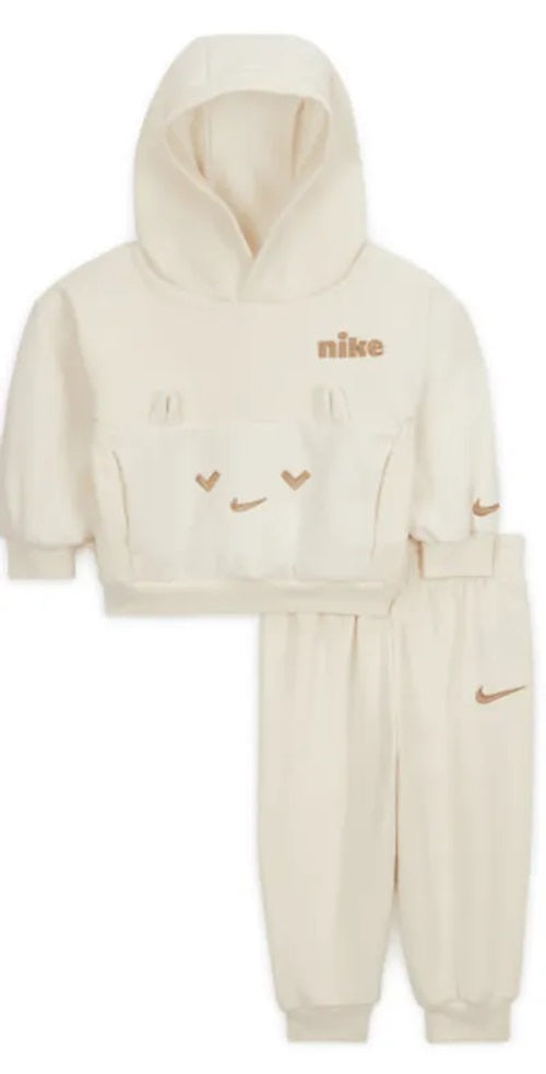 Nike_ Nkn Cozy Comfort Hdy Jggr Set(Haddad) Melegítő bézs