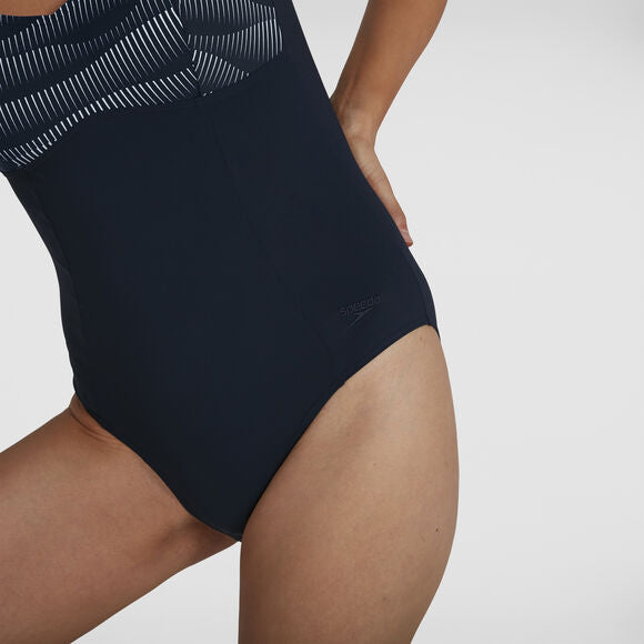 Speedo ContourLustre Printed(UK) Úszódressz