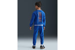 Nike_ Nkb B Nsw Gwm Lt Wt Flc Crew S(Haddad) Melegítő kék