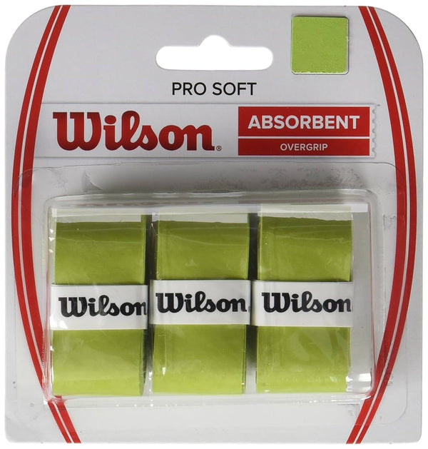Wilson Wraps Wilson Pro Soft Tennis Overgrip 3pcs WRZ4040LI Ütőfelszerelés