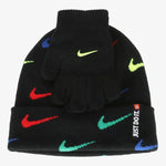 Swoosh Repeat Beanie Set(Haddad)
