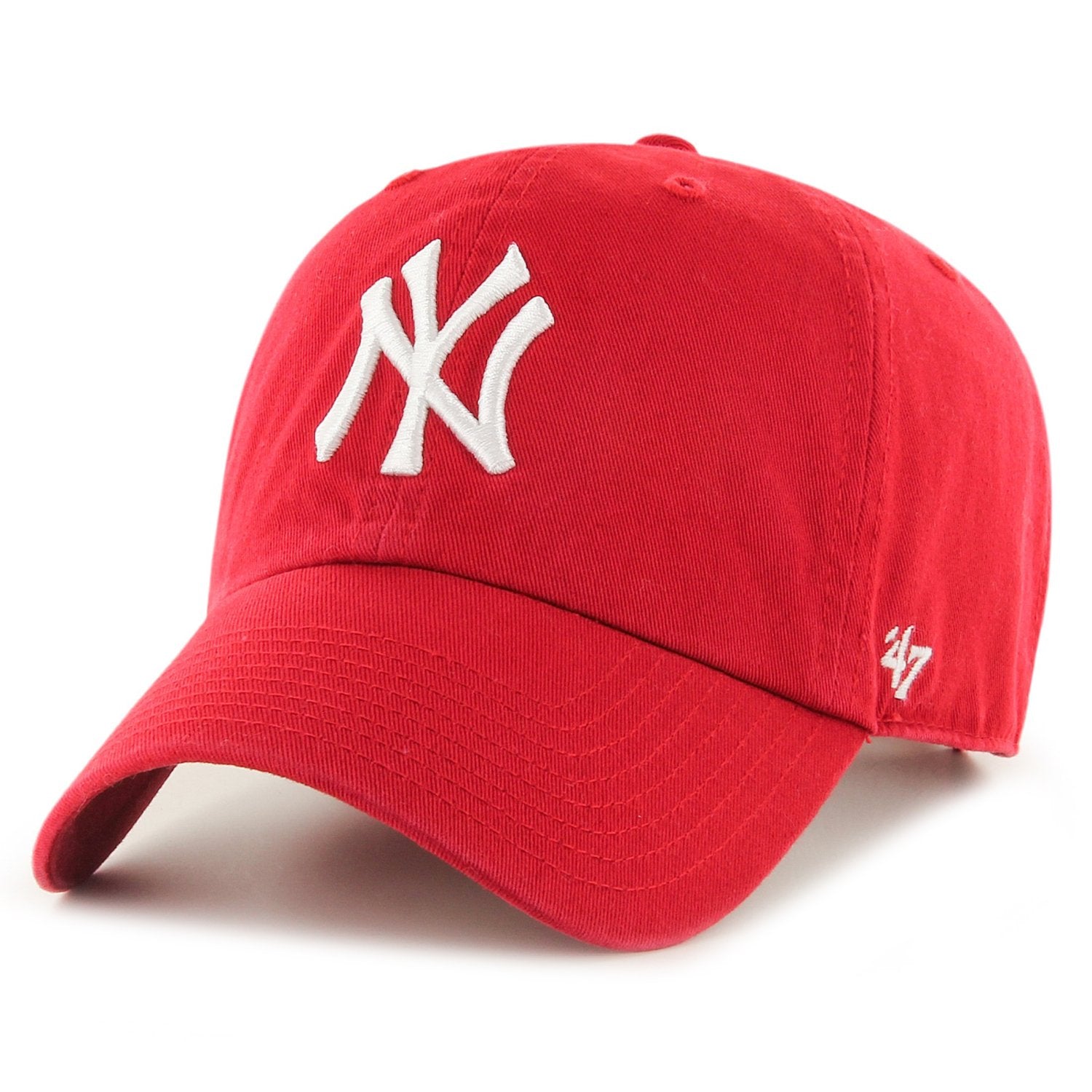 47 Brand New York Yankees MLB Clean Up Cap Baseball sapka B-RGW17GWS-RD