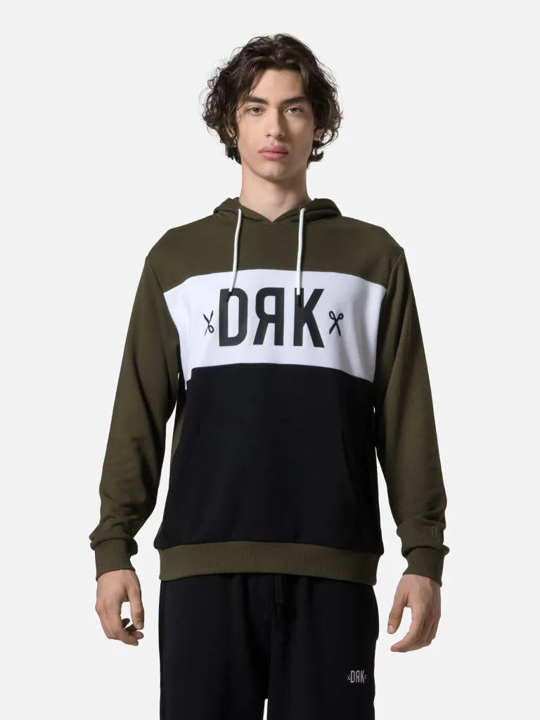 Dorko ALFRED HOODIE kapucnis pulóver, khaki - Sportmania.hu