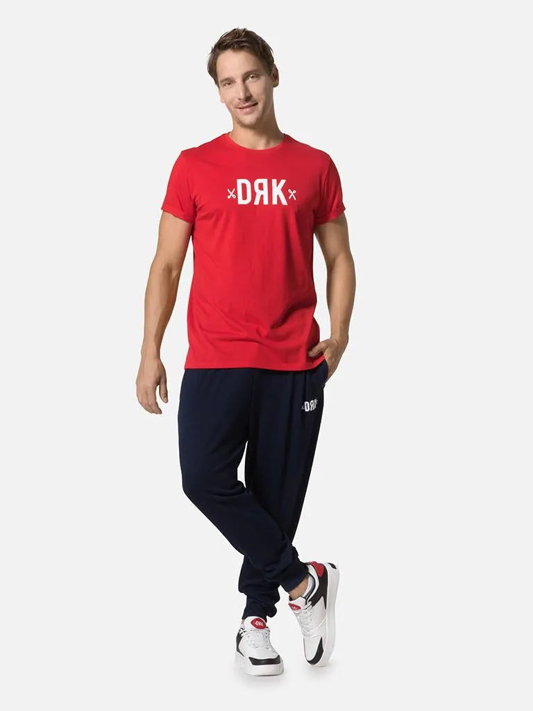 DRK BASIC T-SHIRT MEN póló, piros - Sportmania.hu