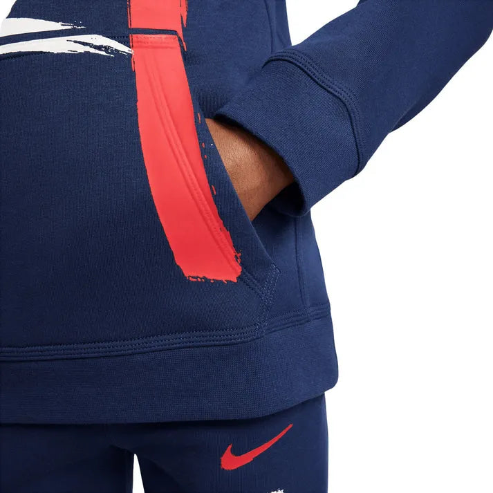 Nike Paris Saint-Germain Club Fleece kapucnis pulóver, gyerek - Sportmania.hu