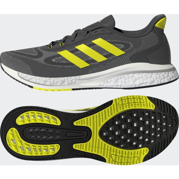 Adidas Supernova + M Futócipő szürke