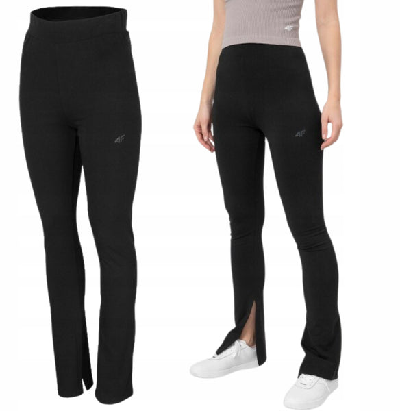 4f Trousers W H4Z22-LEG013 black Nadrág