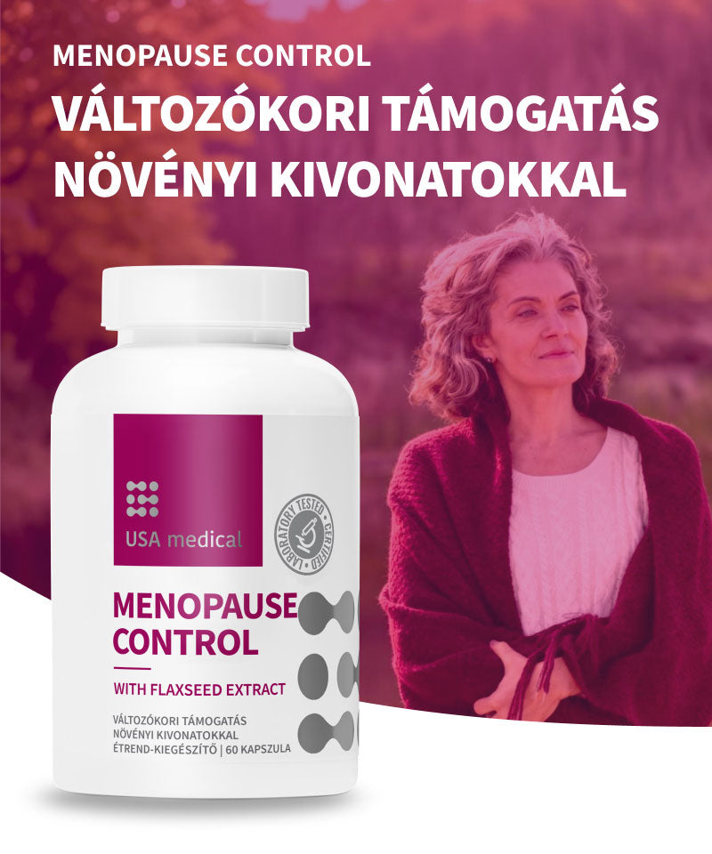 UsaMedical Menopauza Kontroll gyógynövényekkel kapszula 60 db