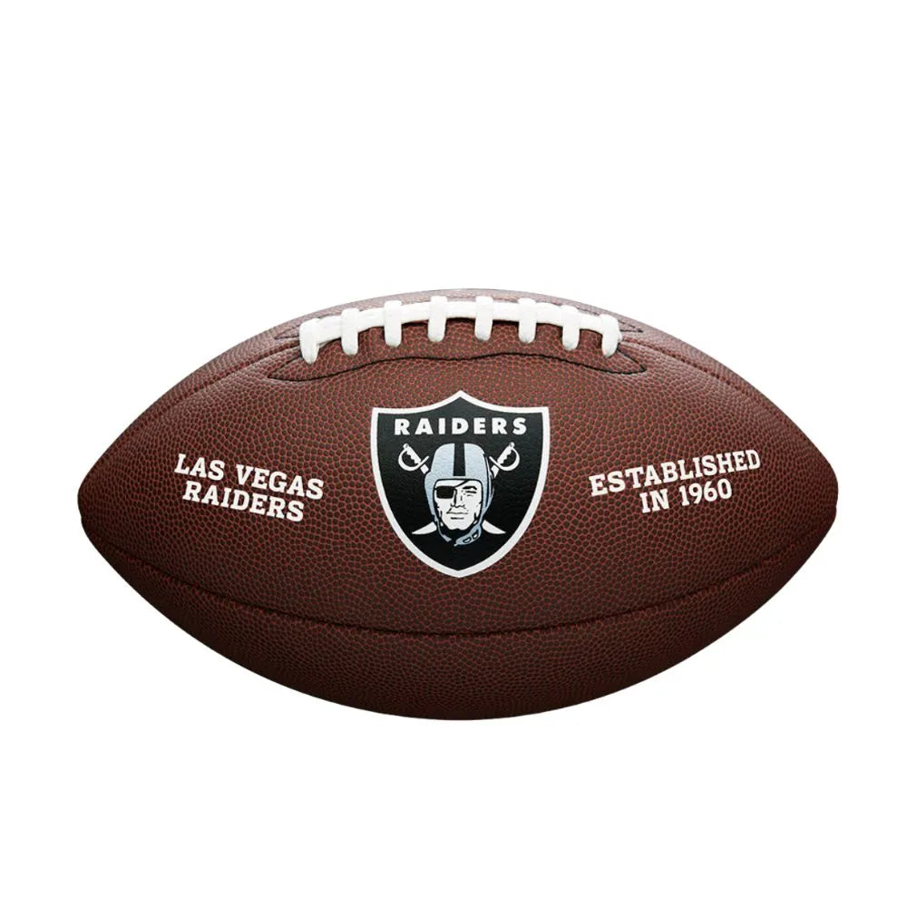 Wilson Las Vegas Raiders Team Logo Official amerikai focilabda, hivatalos méret - Sportmania.hu