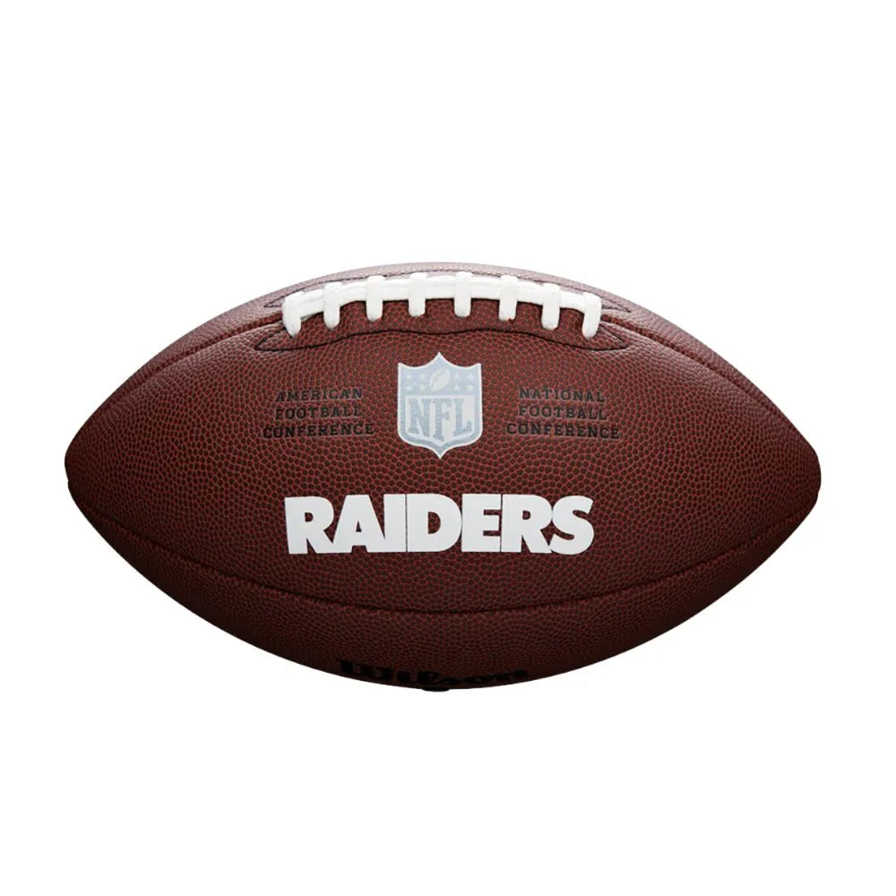 Wilson Las Vegas Raiders Team Logo Official amerikai focilabda, hivatalos méret - Sportmania.hu