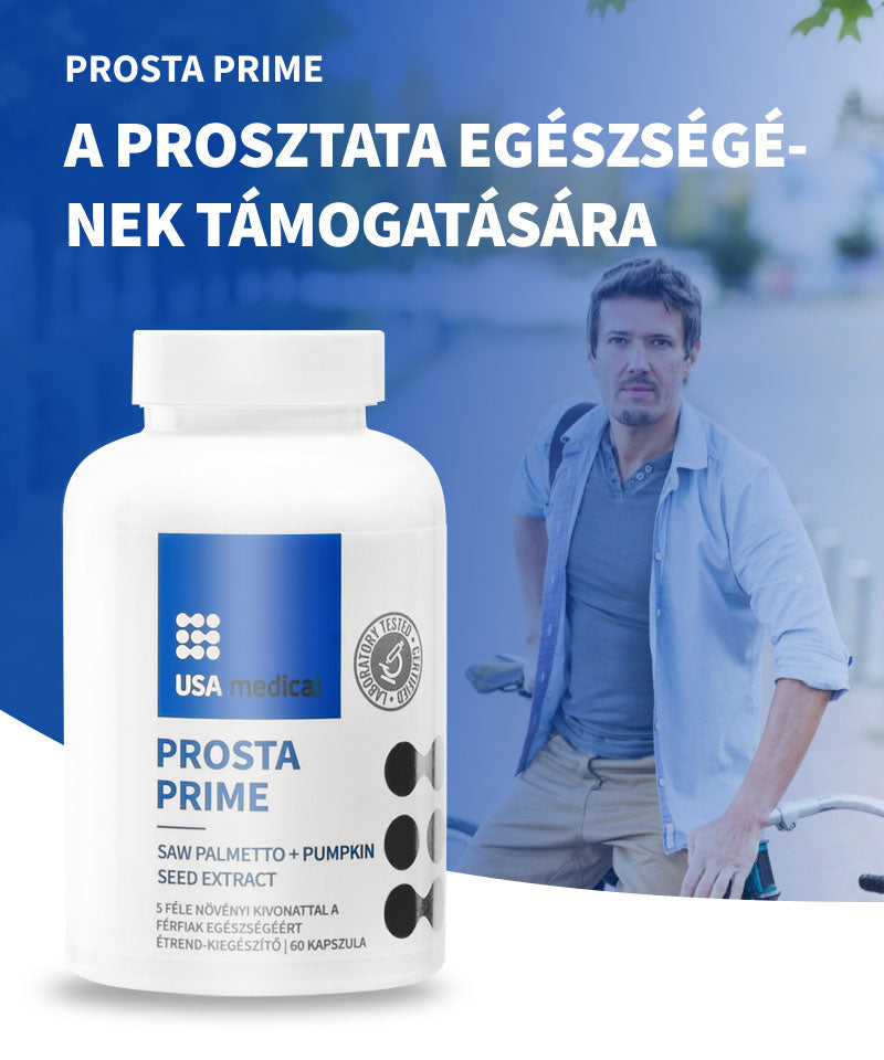 UsaMedical Prosztata Komplex 5 féle növényi kivonattal kapszula 60 db