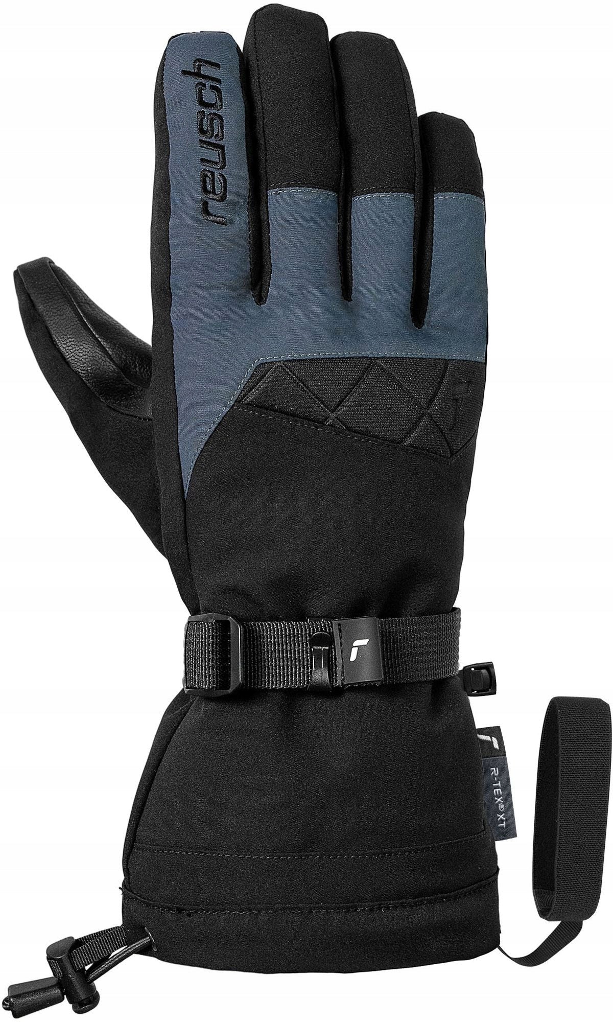 Reusch Couloir R-TEX XT férfi téli kesztyű, fekete-sötétkék