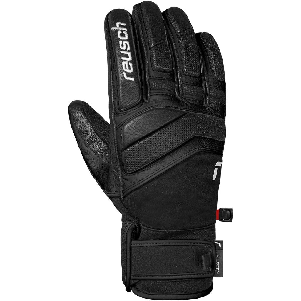Reusch Alpha Pro unisex síkesztyű, fekete-fehér