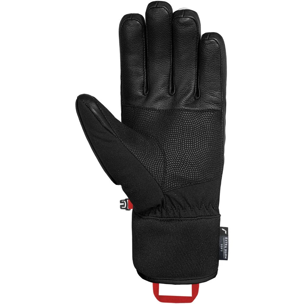Reusch Alpha Pro unisex síkesztyű, fekete-fehér