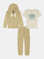 Fiú szett Under Armour UA RIVAL 3PC HOODIE SET