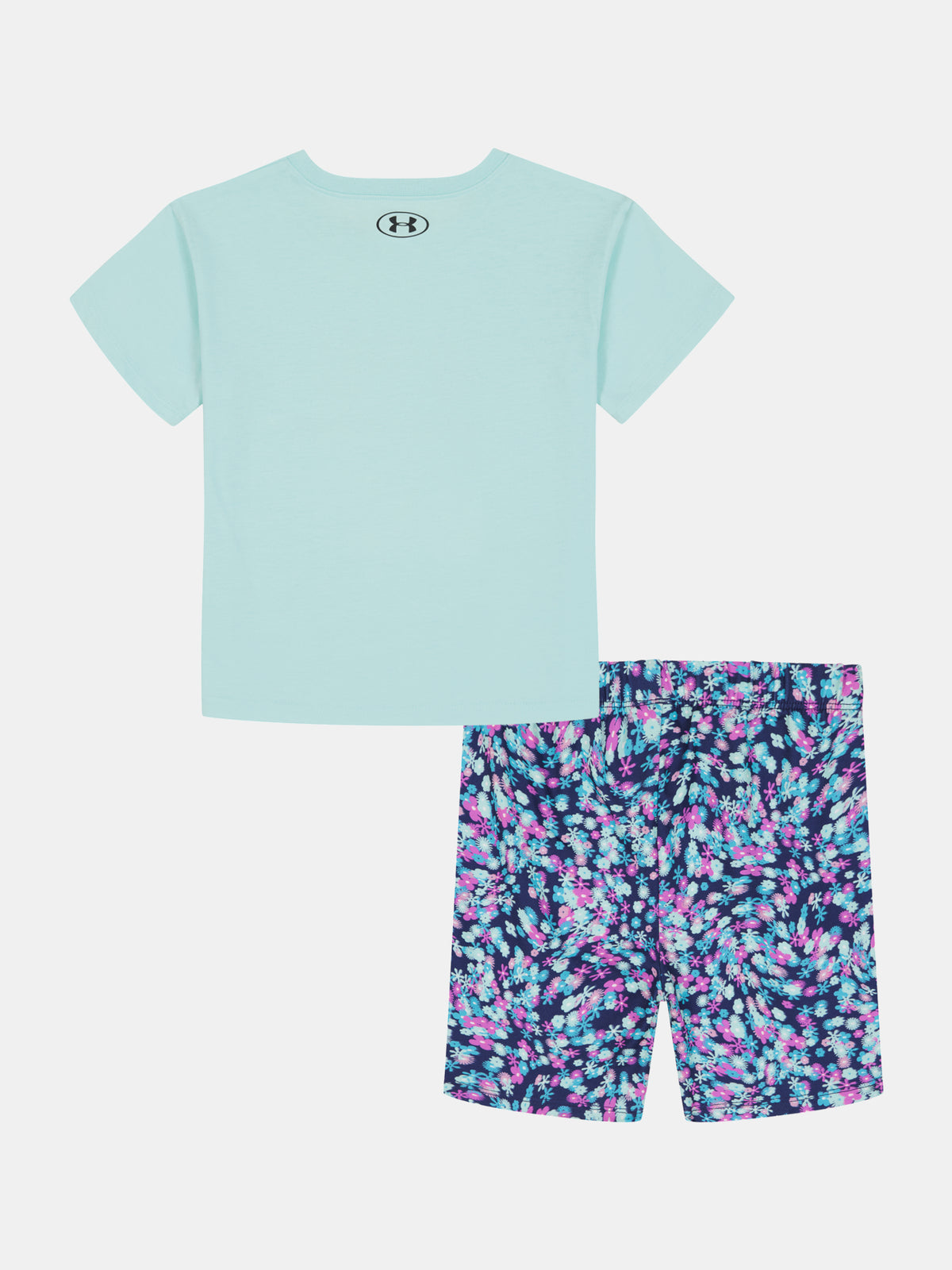 Lány Under Armour UA PRINTED BIKE SHORT SET szett