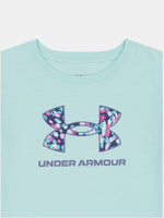 Lány Under Armour UA PRINTED BIKE SHORT SET szett