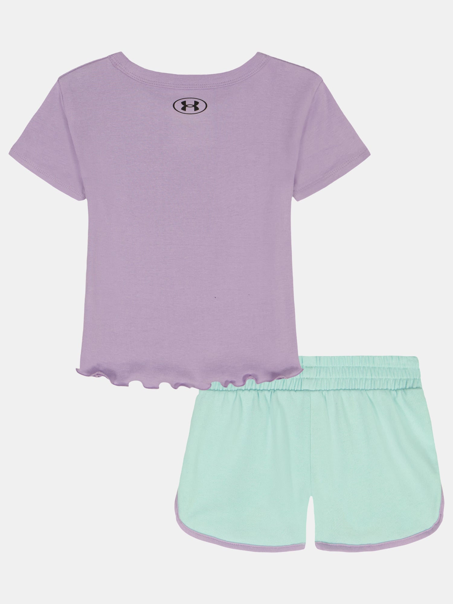 Lány szett Under Armour UA BABY TEE KNIT SHORT SET