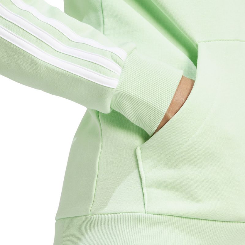 adidas 3 Stripes FL Full-Zip HD sweatshirt W IR6077 Pulóver - Sportmania.hu