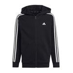 adidas 3 Stripes FL Full-Zip Hoody Jr sweatshirt gyerek pulóver HR6331