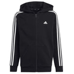 adidas 3 Stripes FL Full-Zip Hoody Jr sweatshirt gyerek pulóver HR6331