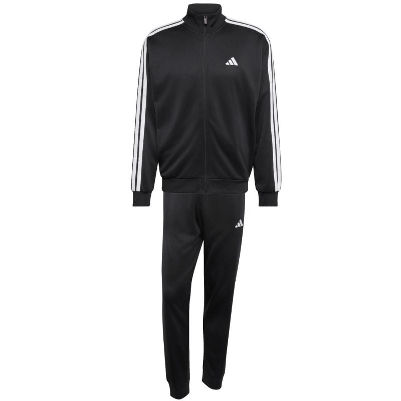 Adidas 3-Stripes French Terry Men's Tracksuit szett, fekete