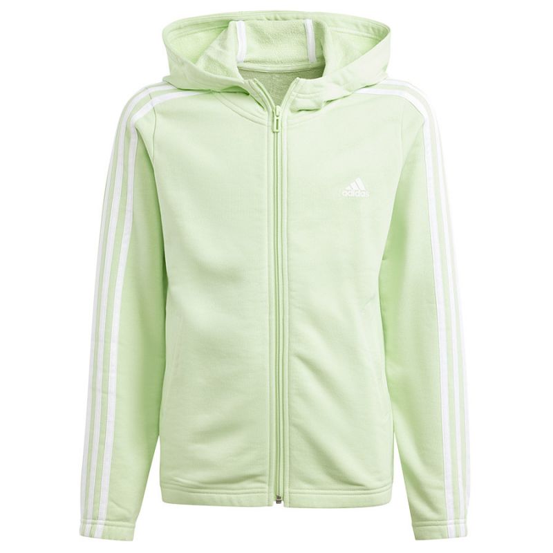 Adidas 3 Stripes Full-Zip Hoodie Jr IS2632 Kapucnis pulóver - Sportmania.hu