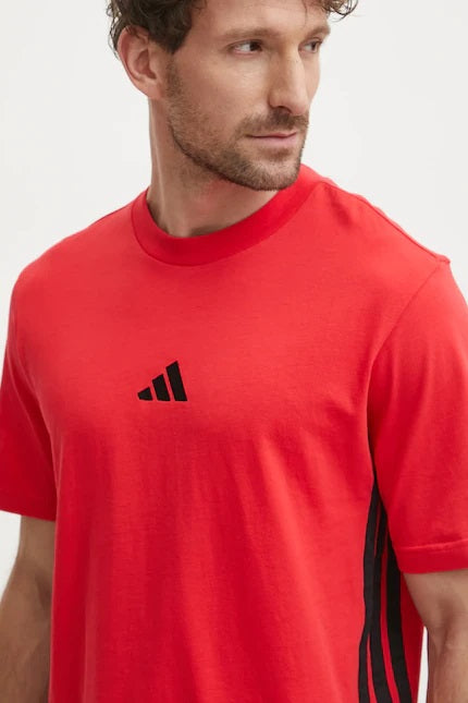 Adidas 3s Sj T piros férfi póló
