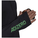 Adidas ADIZERO 1/2 ZIP zip férfi pulóver