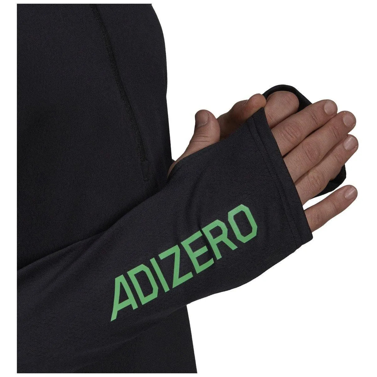Adidas ADIZERO 1/2 ZIP zip férfi pulóver