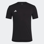 Adidas Adizero E Tee fekete férfi póló