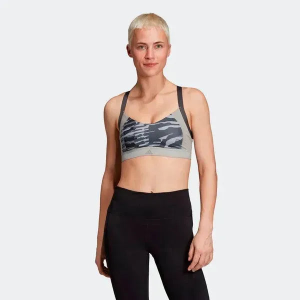 Adidas AM AI Q3 MGSOGR/PRINT női Sportmelltartó