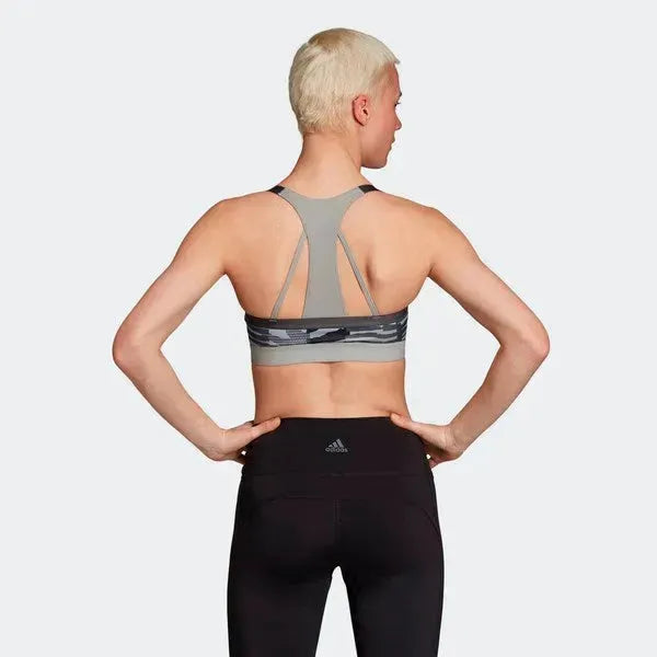 Adidas AM AI Q3 MGSOGR/PRINT női Sportmelltartó