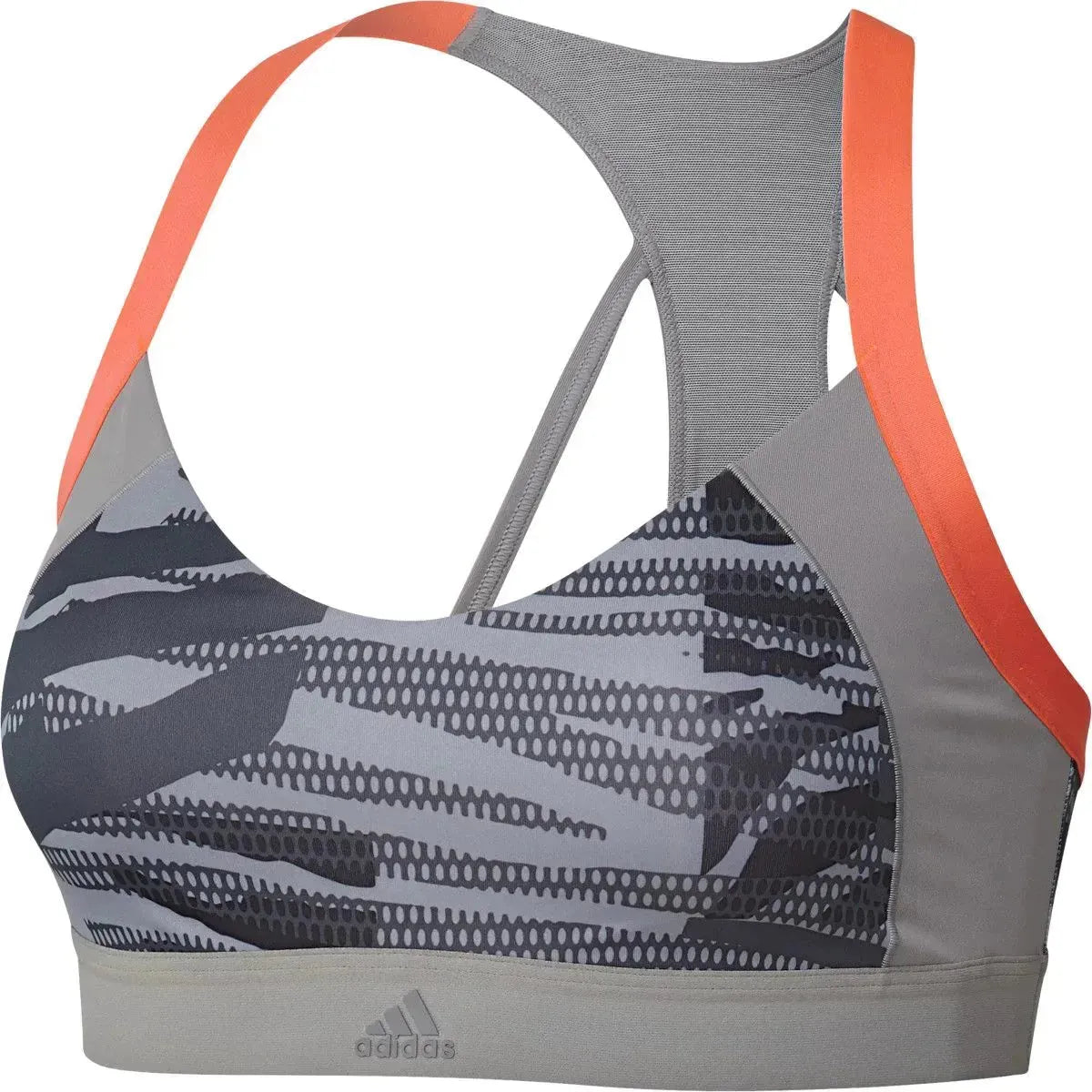 Adidas AM AI Q3 MGSOGR/PRINT női Sportmelltartó