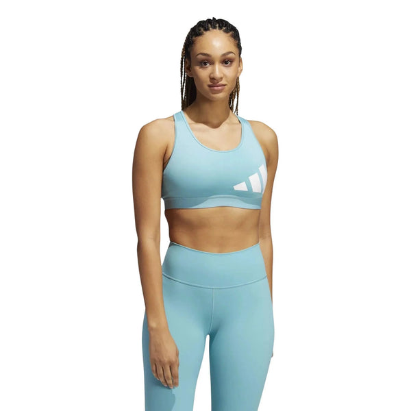 Adidas Believe This Medium-Support Workout Logo Sports Bra, Sportmelltartó - Sportmania.hu